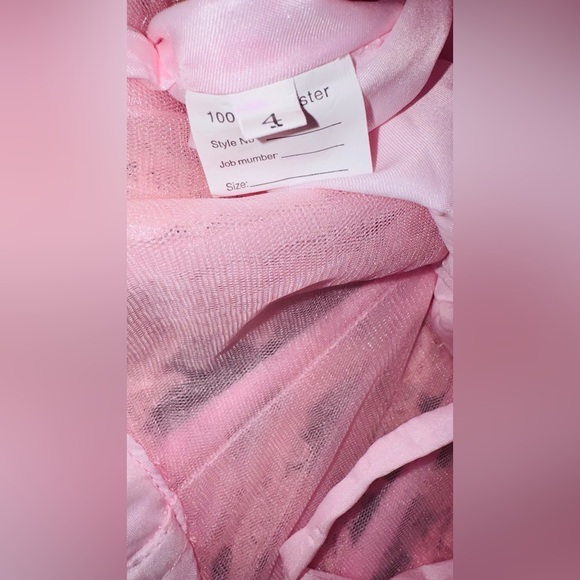 Kiss prom Pink Lace Bustier Tulle Party Dress size 4 nwt prom - Picture 8 of 8